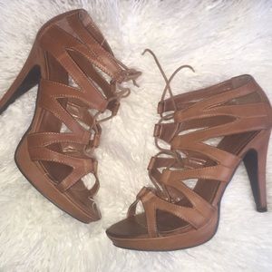 Chinese Laundry Lace Up Heels